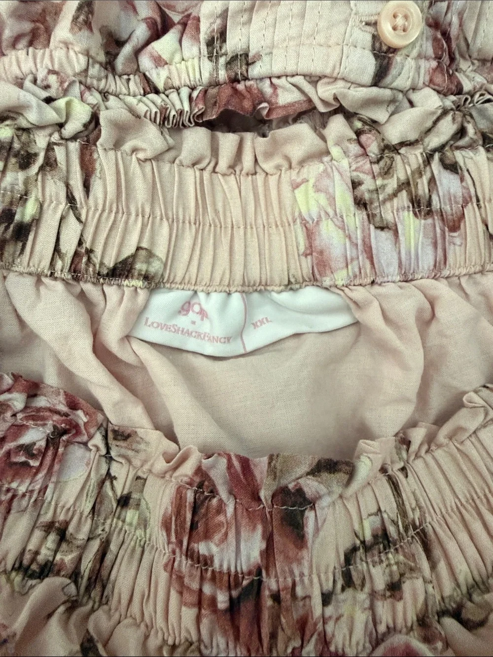 Gap x Love Shack Fancy pink floral set